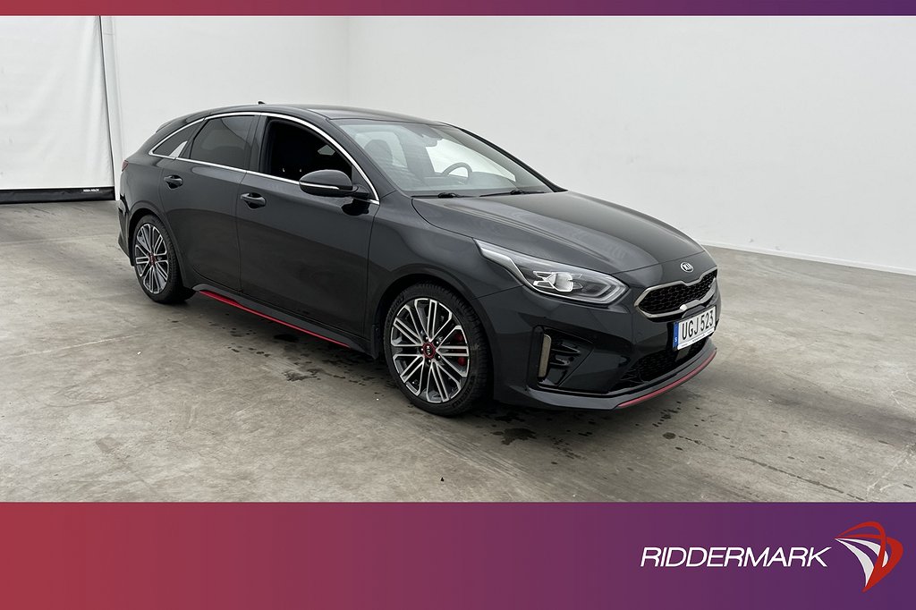 Kia Cee´d ProGT 1.6 T-GDI 204hk JBL B-Kamera Navi Dragkrok