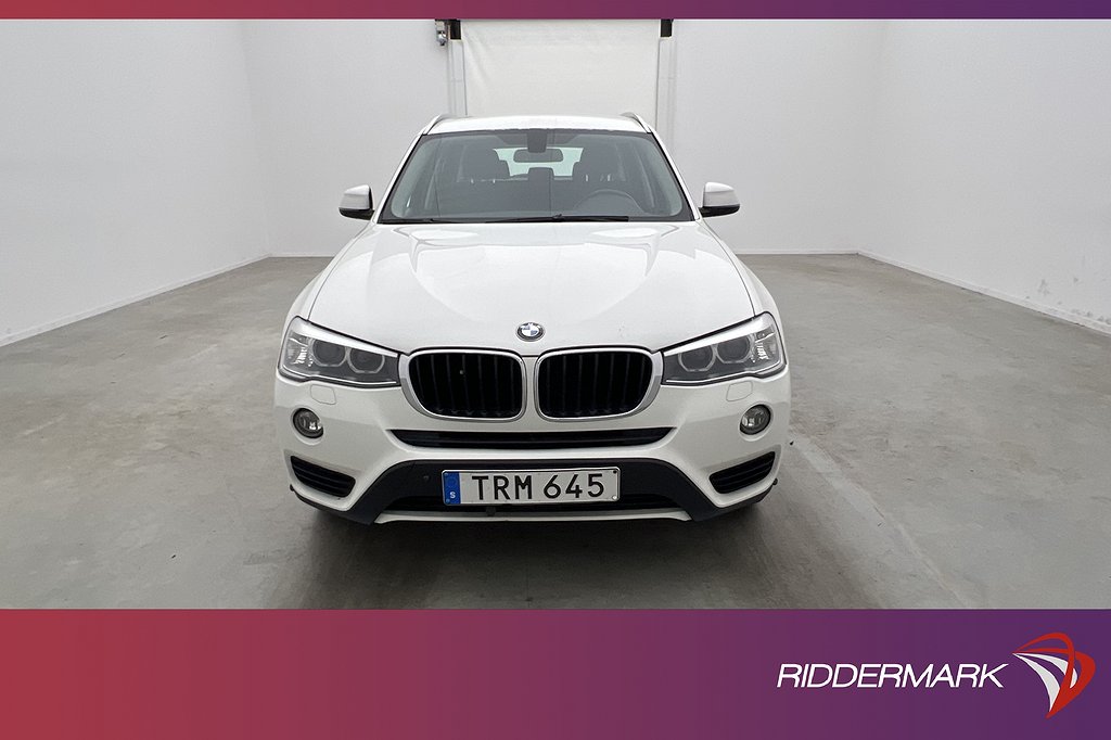 BMW X3 xDrive20d 190hk Sensorer Rattvärmare Keyless Drag