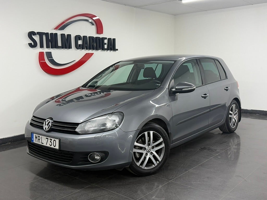 Volkswagen Golf 5-dörrar 1.4 TSI, Lågmilad, Dragkrok, Fullservad