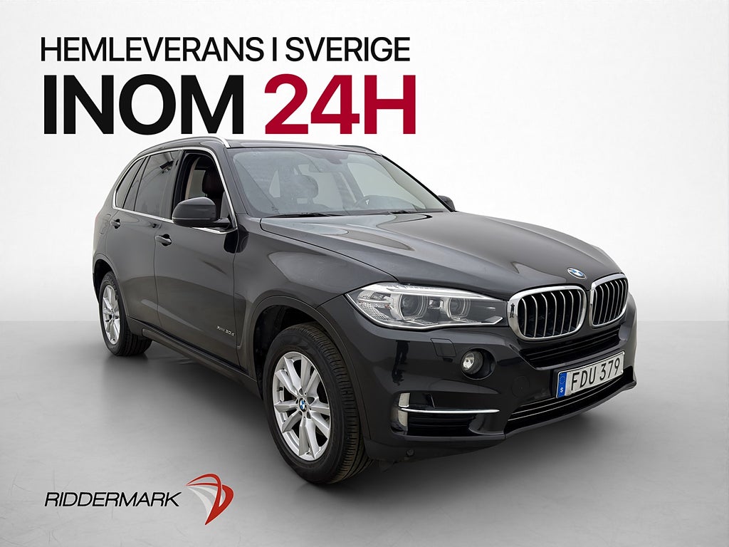 BMW X5 258hk xDrive30d Harman/Kardon Läder Navi Drag