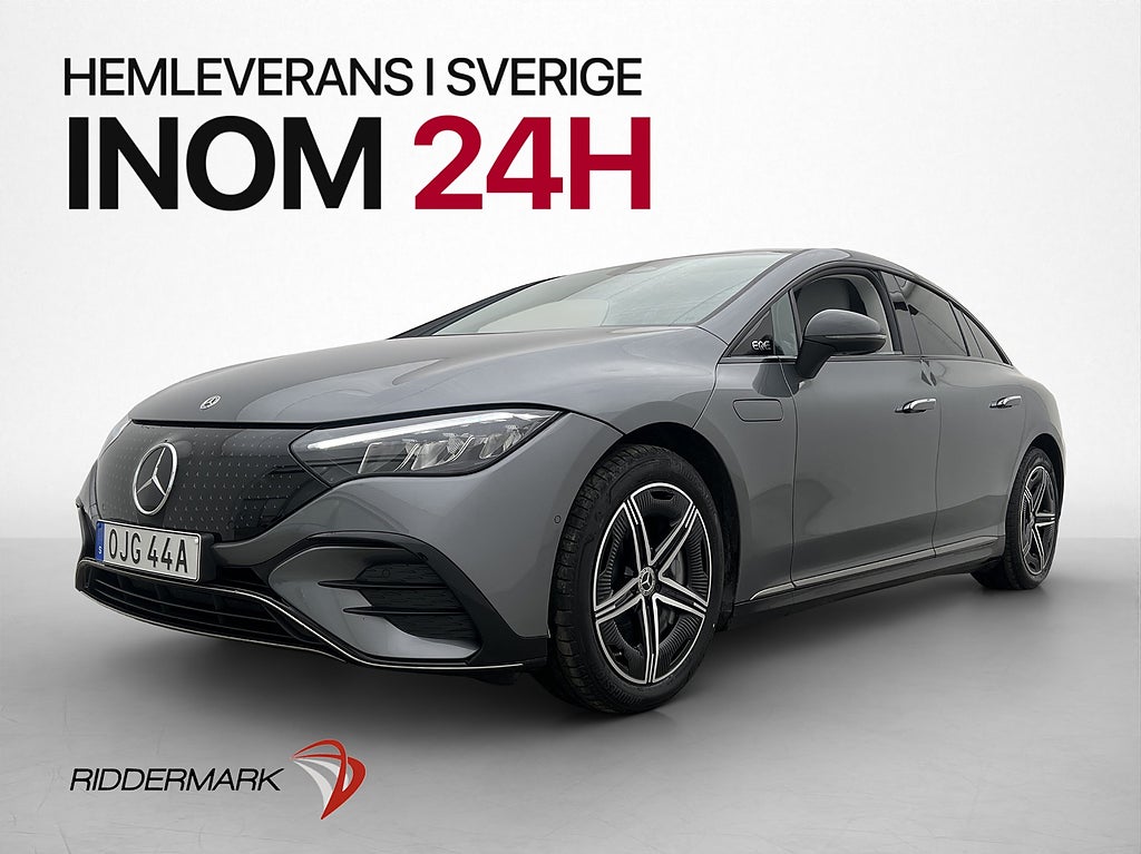 Mercedes-Benz EQE 350 4M AMG Dragkrok Värmare Kamera MOMS