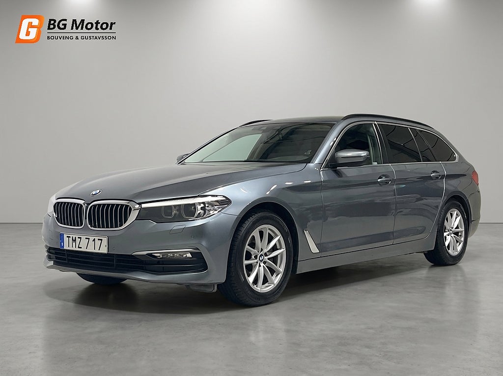 BMW 520d xDrive Touring Aut 190HK Drag/Värmare/Navi/Nyservad