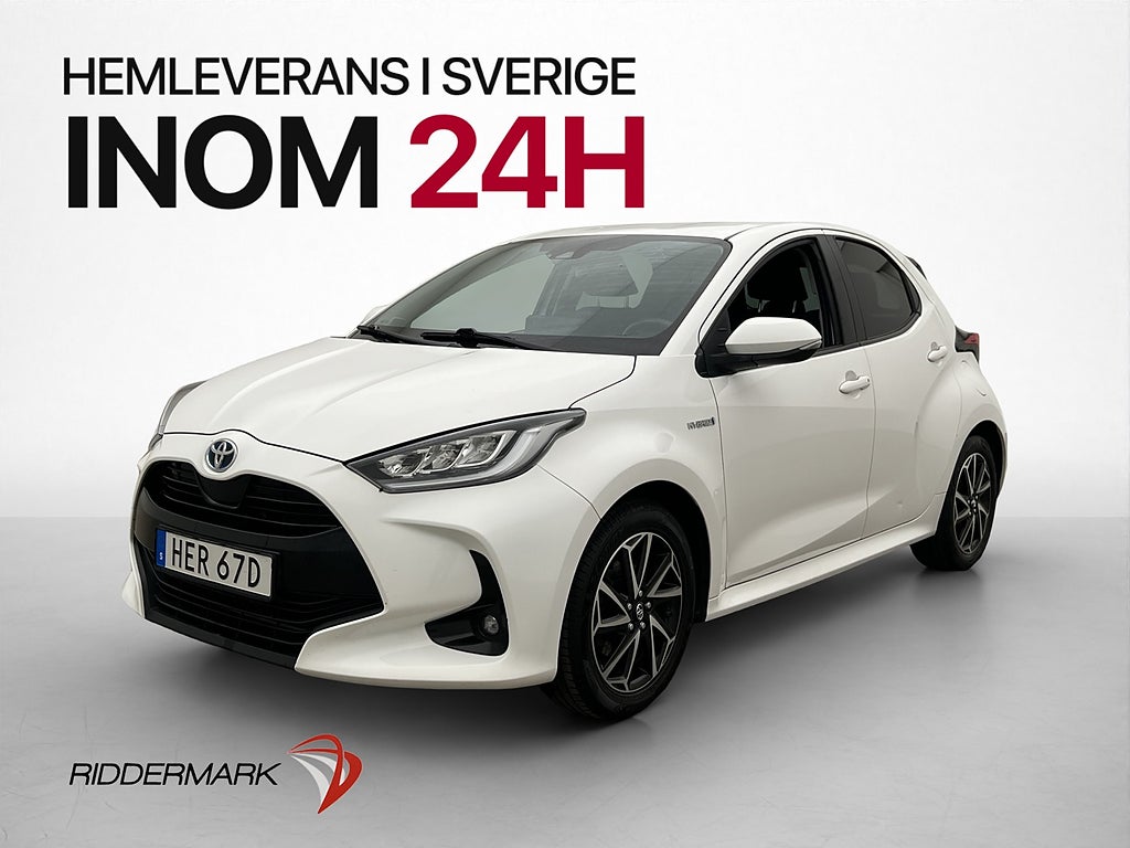 Toyota Yaris Hybrid 116hk Kamera Adaptiv 360kr årsskatt
