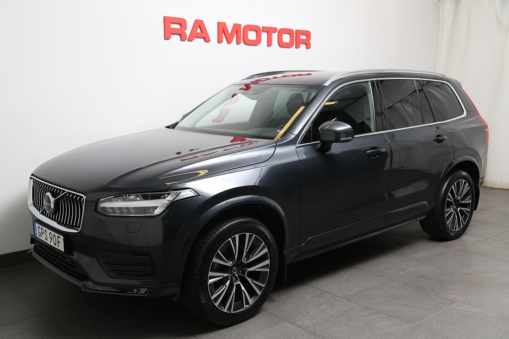 Volvo XC90 B5 Bensin 250hk Momentum AWD Aut Drag Leasbar 2022