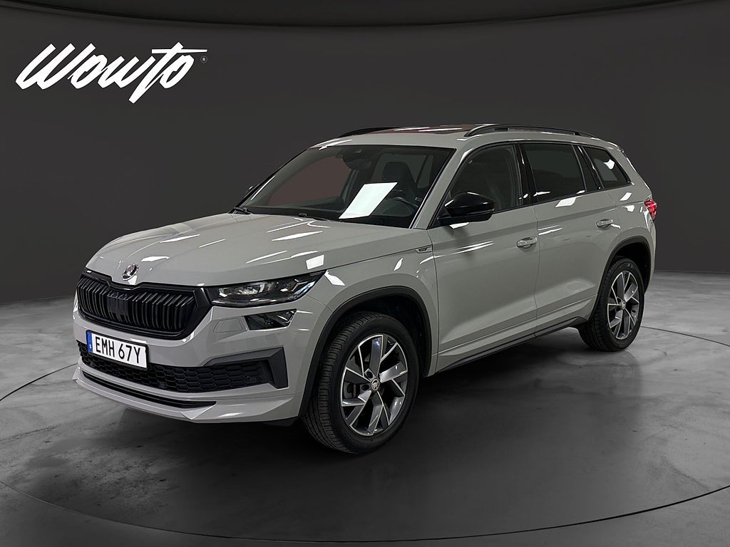 Skoda Kodiaq 2.0 TDI 4x4 200HK 7-Sits Sportline /Pano/Canton