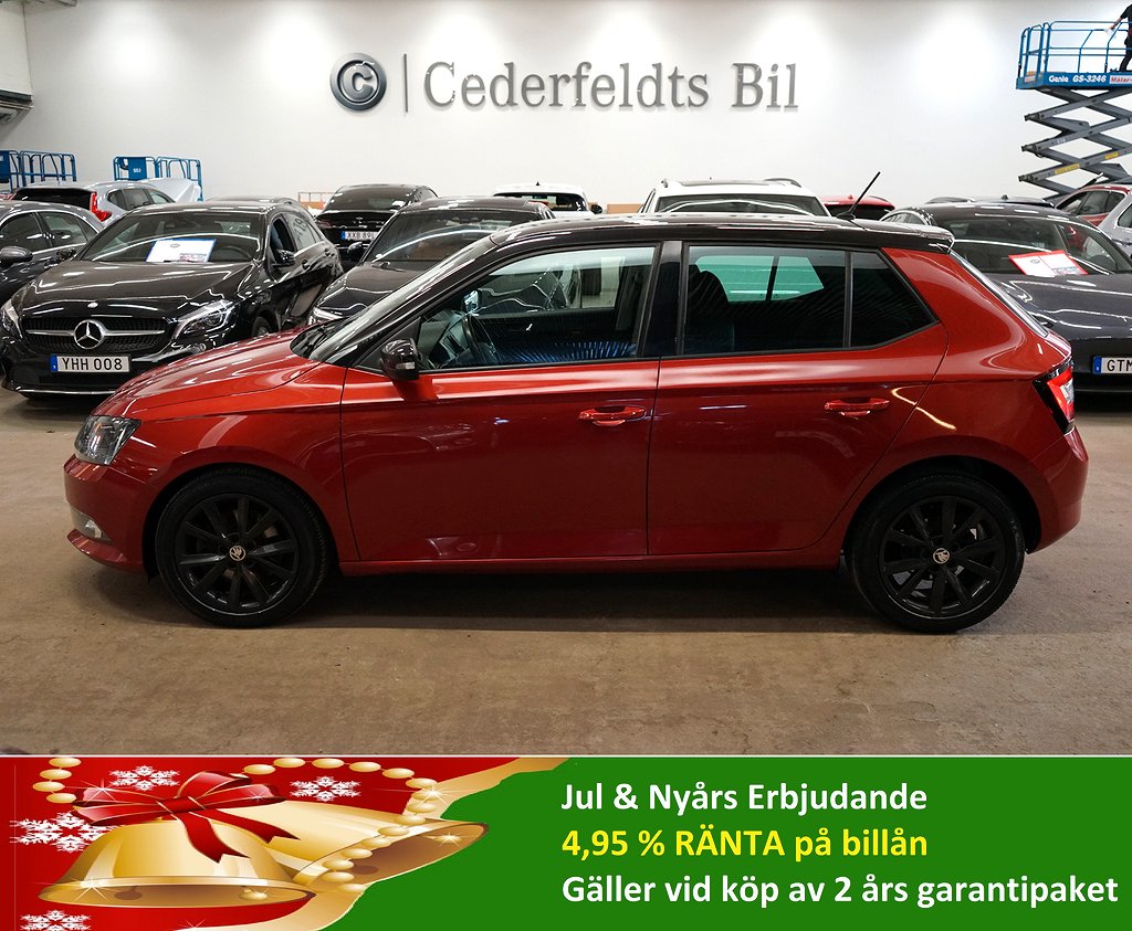 Skoda Fabia 1.2 TSI Sport Style P-Sensorer Carplay 4.95% 