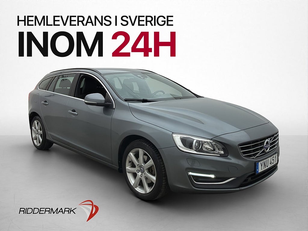 Volvo V60 D4 190hk Classic Värmare VOC Lågamil Fullservad