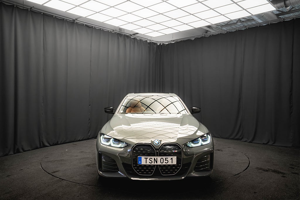 BMW i4 M50 SUPERCHARGED M-STOLAR PANO DRAG CARBON HUD HK MOMS