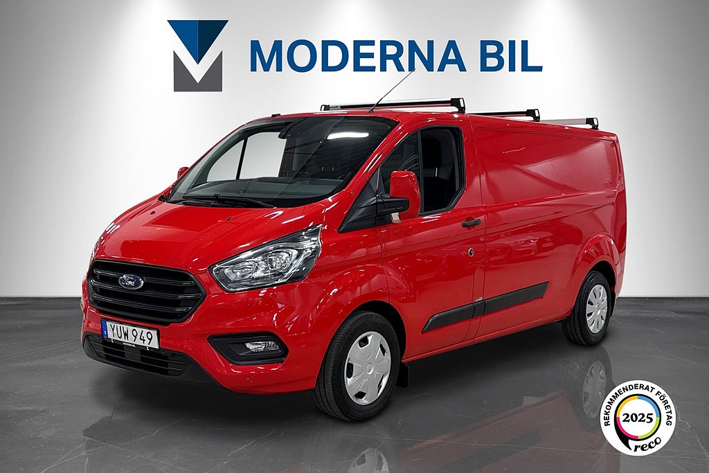 Ford transit Custom 300 2.0 L2 D-Värm 3-sits B-kam Pdc App 131hk