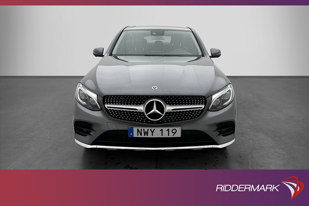 Mercedes-Benz GLC 250 Coupé 4M 211hk AMG Luft Burm 360° Navi