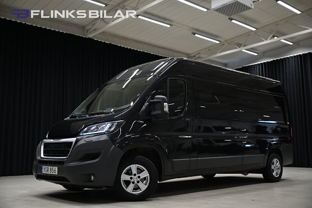 Peugeot Boxer 163HK L3H2 Pro+|Dubbelhytt|Uppvärmt-skåp|NyKamrem|SeUtr