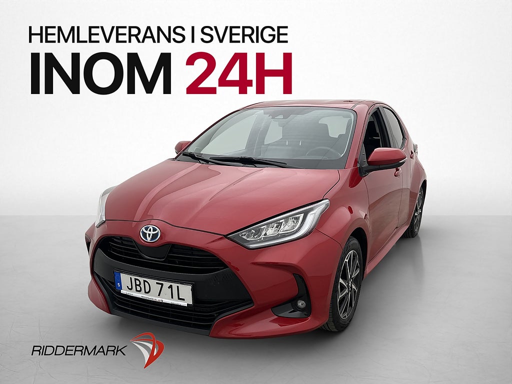 Toyota Yaris Hybrid 116hk Active Plus Kamera Rattvärme