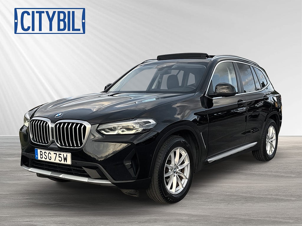 BMW X3 xDrive20d 190hk Steptronic - Panorama - Läder - Vinter