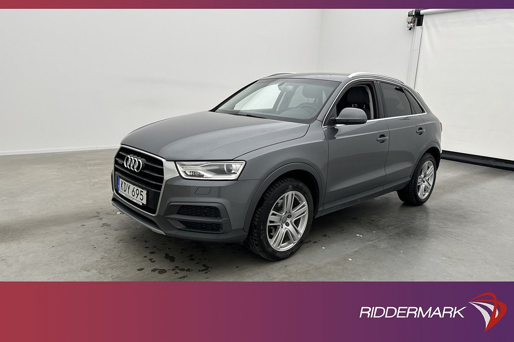 Audi Q3 2.0 TDI Q 184hk Sport Edition Värmare Kamera Drag