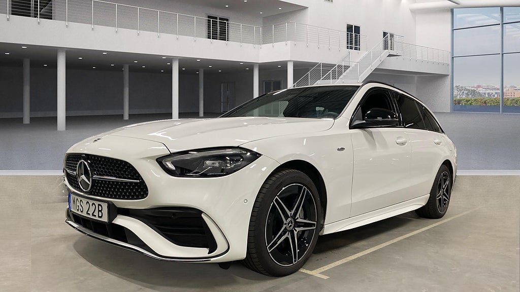 Mercedes-Benz C300 e AMG Line | Drag | Backkamera | Minnespaket | 