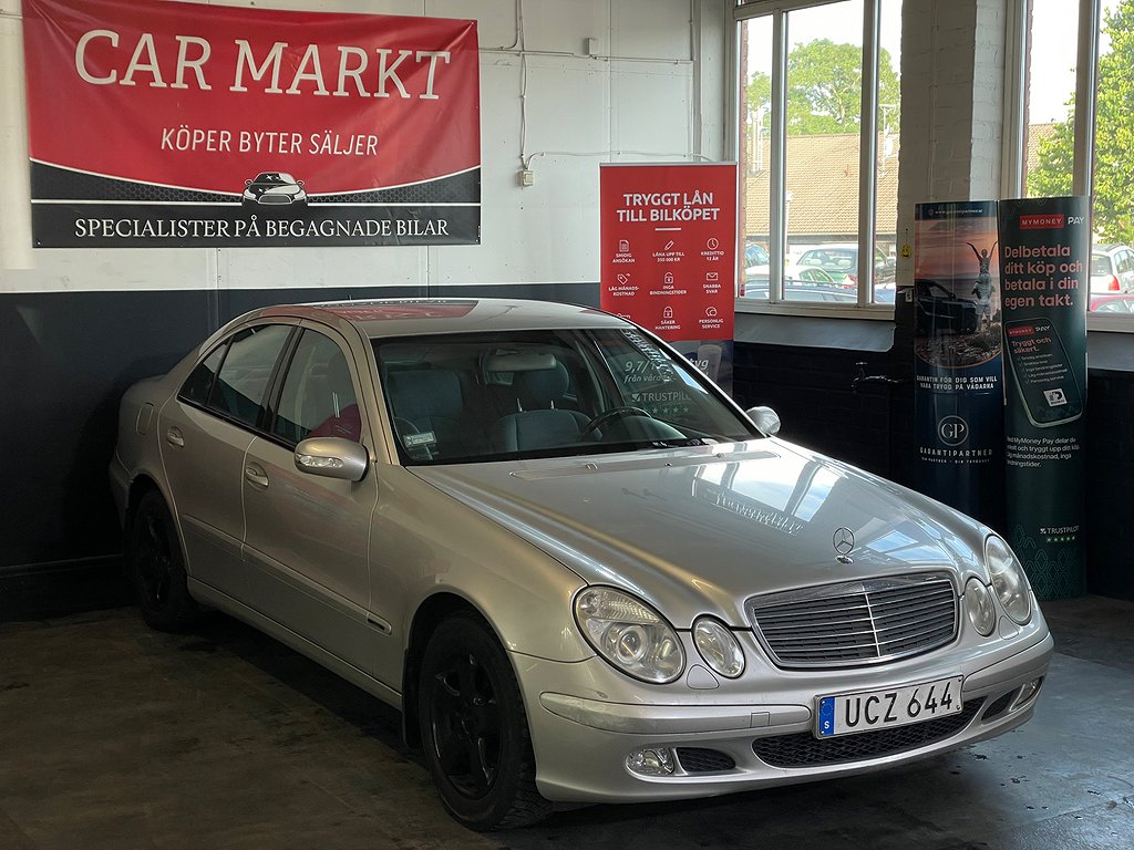 Mercedes-Benz E 220 CDI 150HK Euro 4 Manuell Nybesiktigad