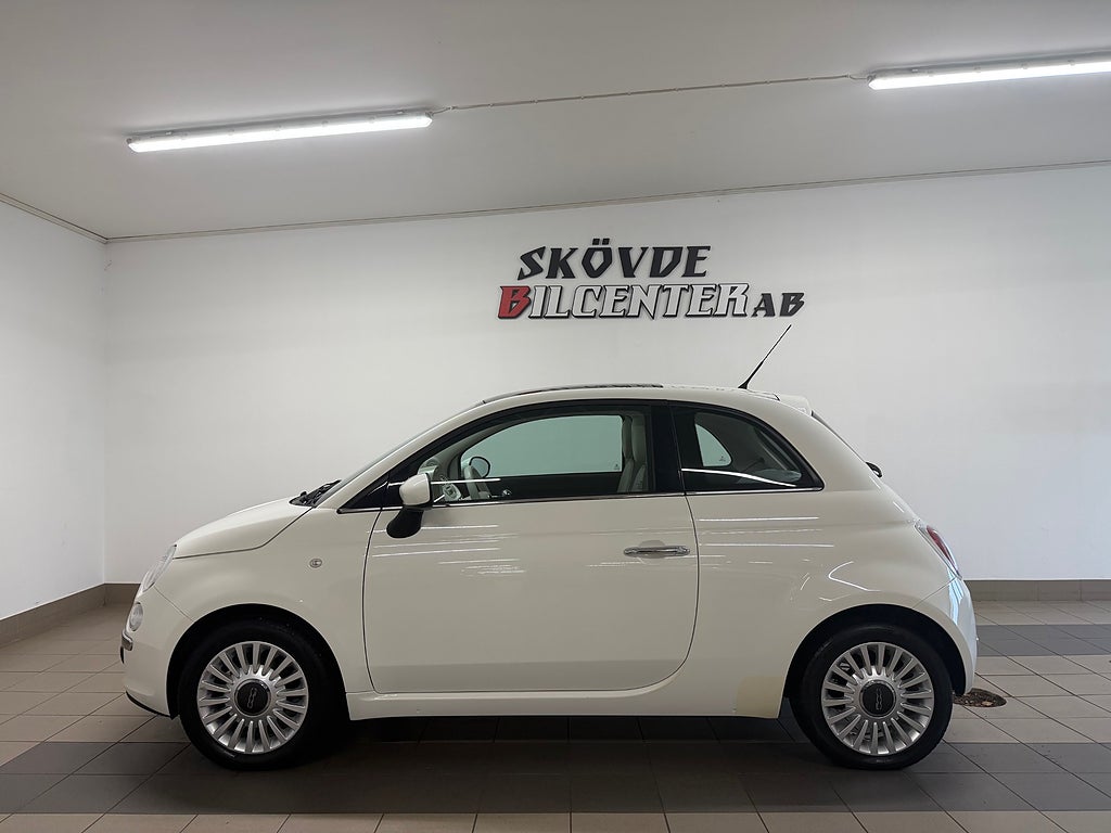 Fiat 500 1.2 Lounge/5800Mil/Panorama/Toppskick/Finans