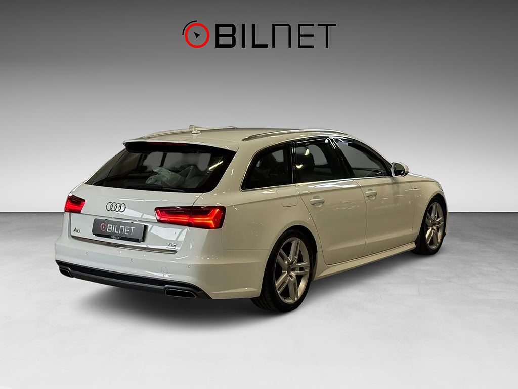 Audi A6 Avant 2.0 TDI 190hk Aut S-Line In/ut Värmare LED Drag