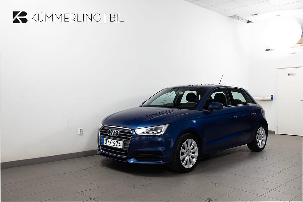 Audi A1 Sportback 1.0 TFSI Euro 6/Lättmetallfälgar
