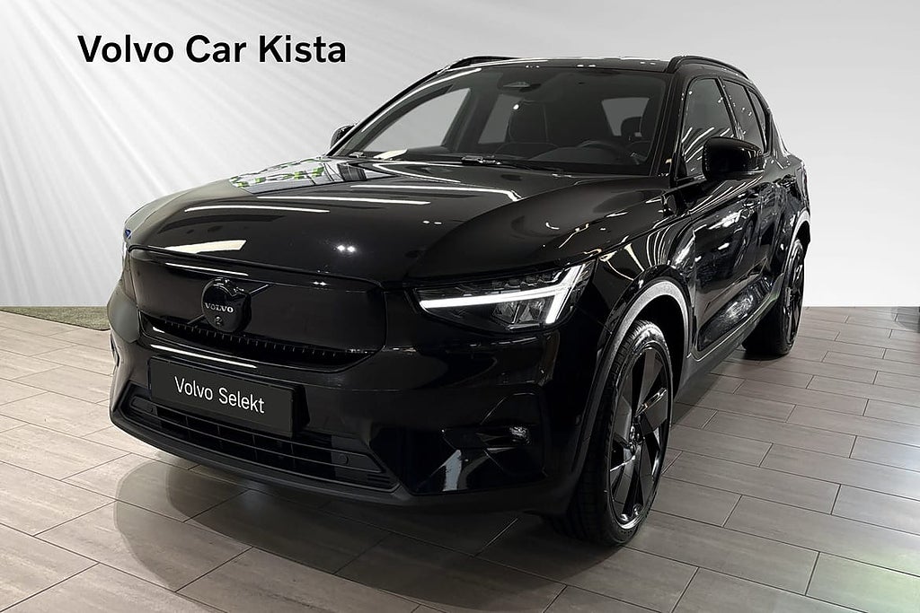 Volvo EX40 Twin M Performance Ultra Black Drag Pano H/K