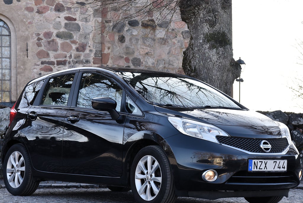 Nissan Note 1.2 | Panorama Backkamera GPS Döda vinkel Bluetooth