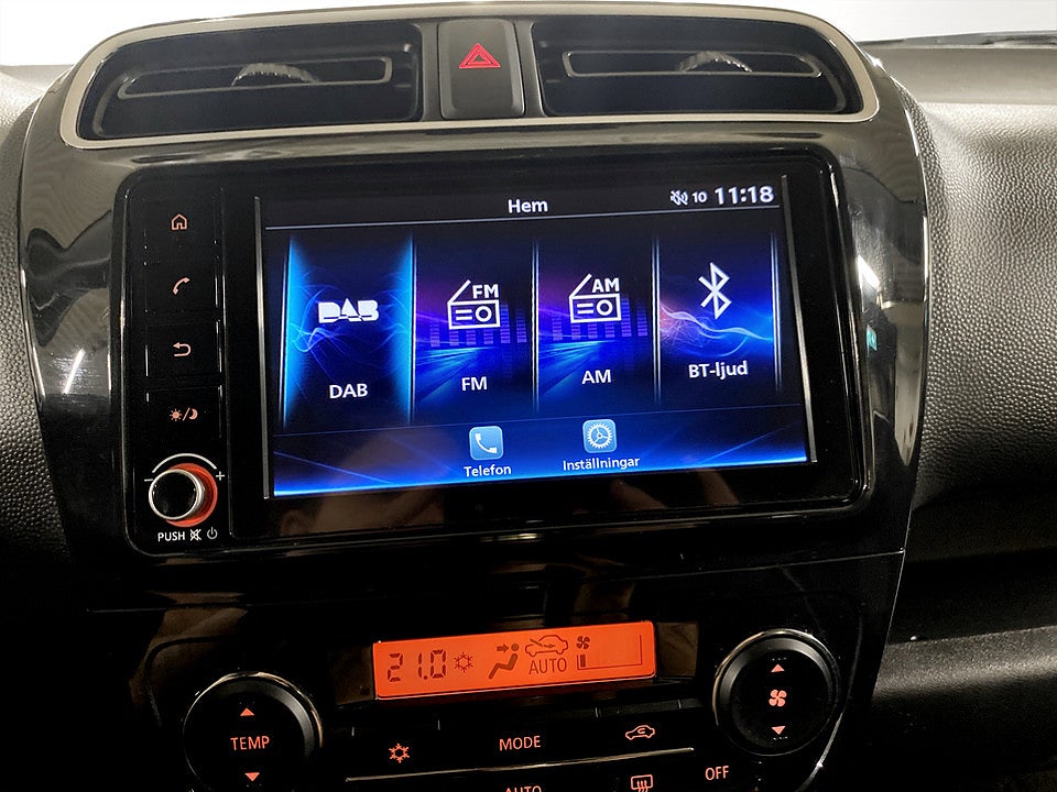 Bild på Mitsubishi Space Star Elegance 1.2 CVT 71hk Aut  BACKKAMERA