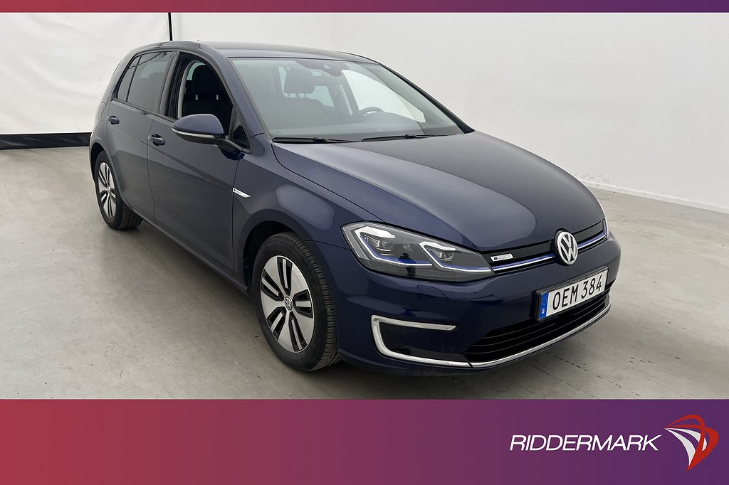 Volkswagen E-Golf 35.6 kWh 136hk Dynaudio Kamera CarPlay GPS