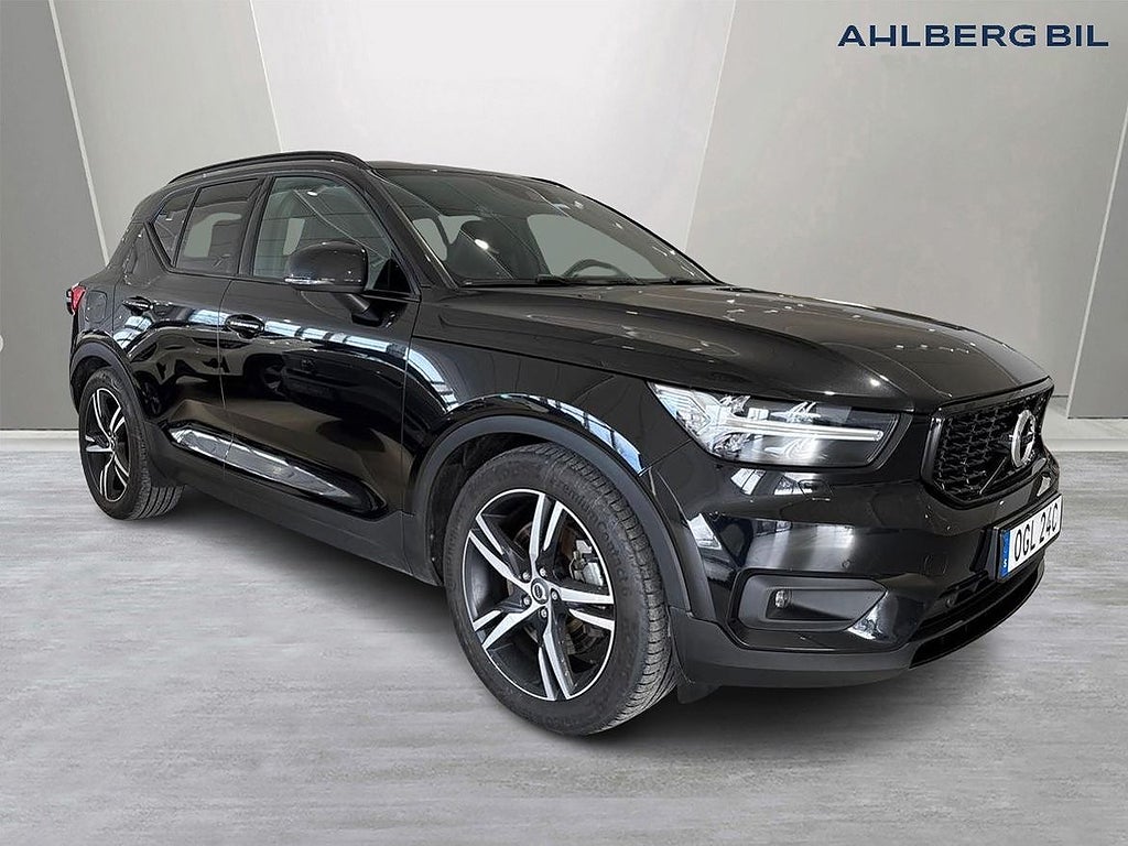 Volvo XC40 Recharge T4 R-Design, Förarstöd, Dragkrok Halvautomatisk, Parker
