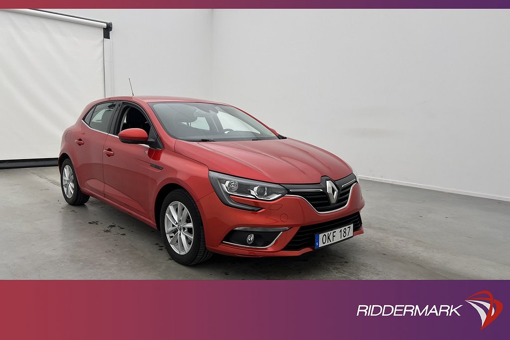 Renault Mégane 1.5 110hk Zen Navi Farthållare Kamrem-Bytt