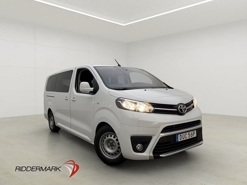 Toyota Proace Verso Extra Lång M/K-Värmare PDC 9-Sits Moms
