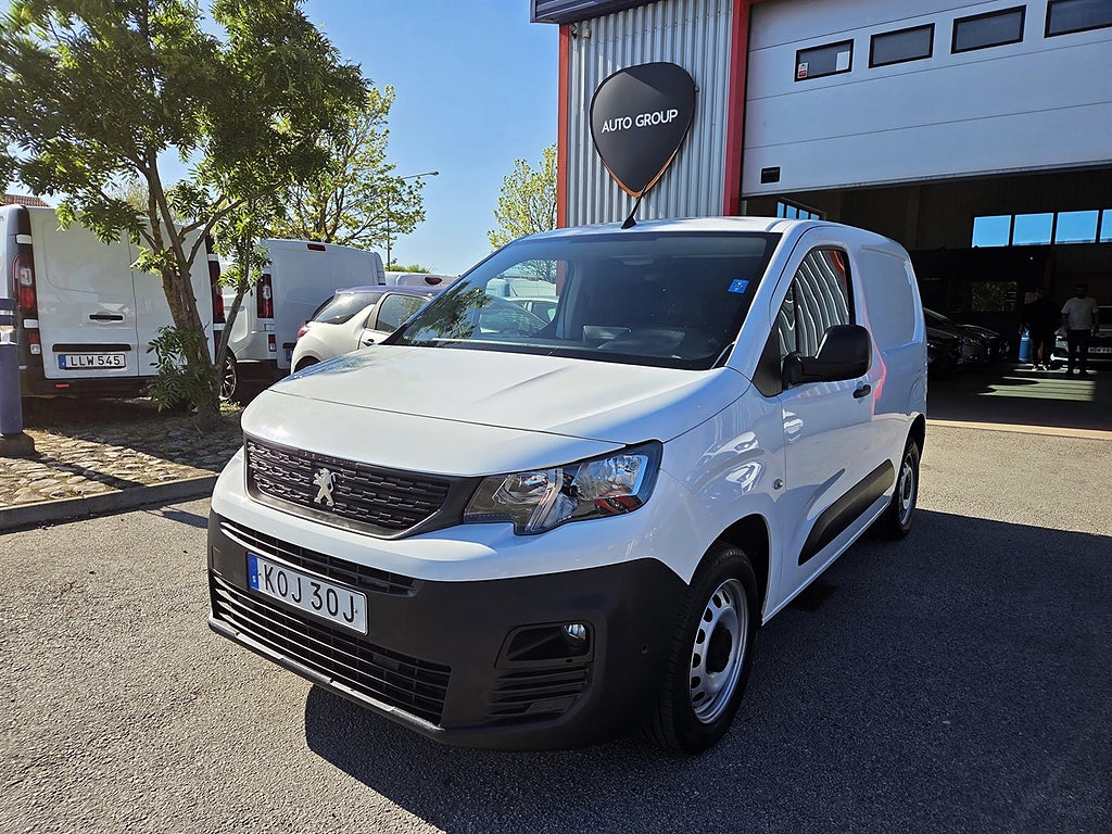 Peugeot Partner Utökad Last 1.5 BlueHDi 100 Manuell, 102hk 3 Sits Drag