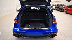 Audi RS6 har en V8-motor på 600 hästkrafter och 800 Nm. 