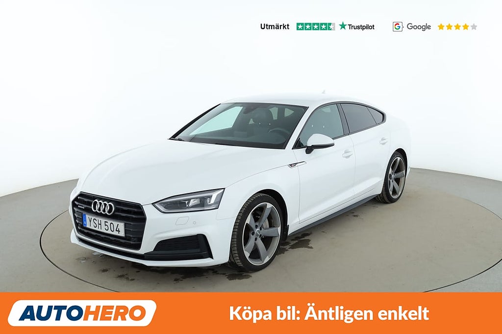 Audi A5 Sportback 2.0 TFSI Quattro S Line / Värmare, PDC