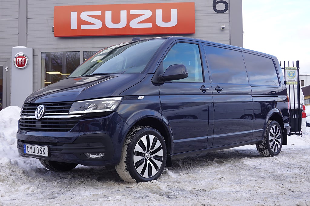 Volkswagen Transporter 2.0 TDI DUBBLA SKJUT | VÄRMARE | NYSERVAD