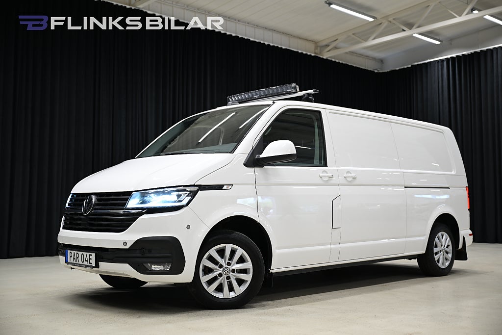 Volkswagen Transporter 4Motion DSG L2|Servicebil|Inredd|LED|Dubbeldörr|SeUtr!!