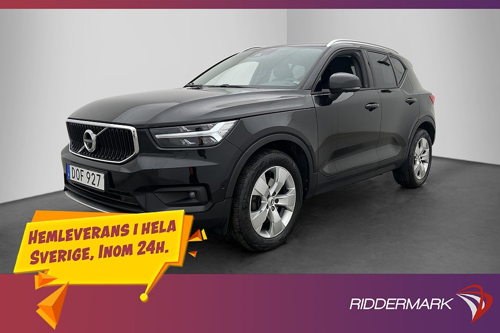 Volvo XC40 T5 AWD VOC Drag 360° Värmare Skinn Navi BLIS