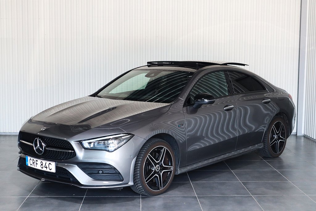 Mercedes-Benz CLA 250 e 8G AMG Pano Kamera Burmester Minnes