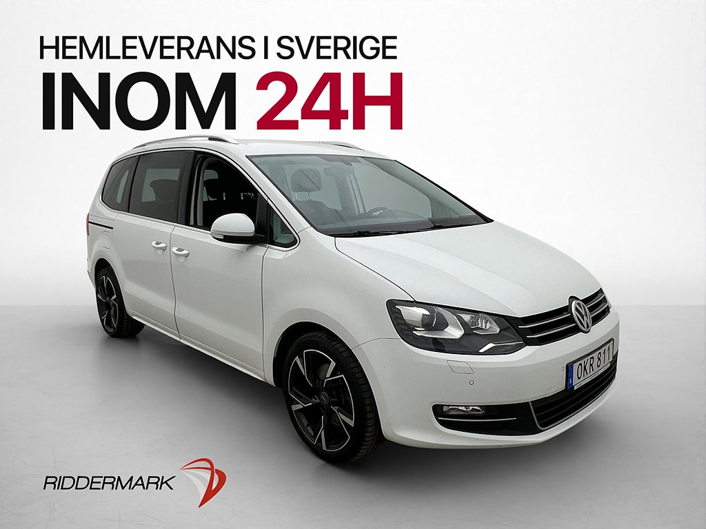 Volkswagen Sharan 2.0 TDI 184hk GT 7-Sits Drag D-Värm Kamera