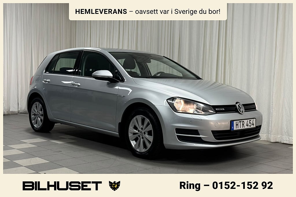 Volkswagen Golf I 5-dörrar 1.4 TGI BlueMotion Bluetooth B-sensorer