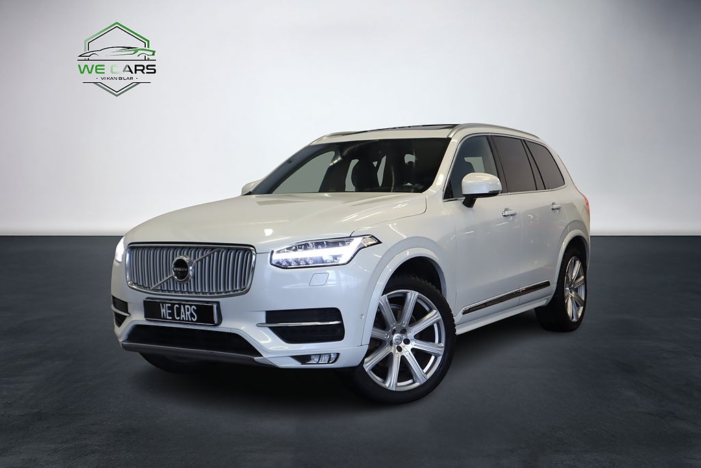 Volvo XC90 D5 AWD Inscription 7-Sits Pano B&W TV 360 Kamera 235hk