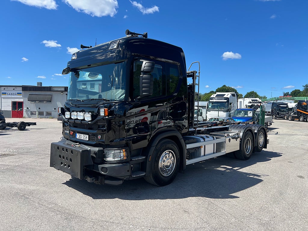 Scania G450 6x2*4 XT Lastväxlare, Fullt Plogutrustad