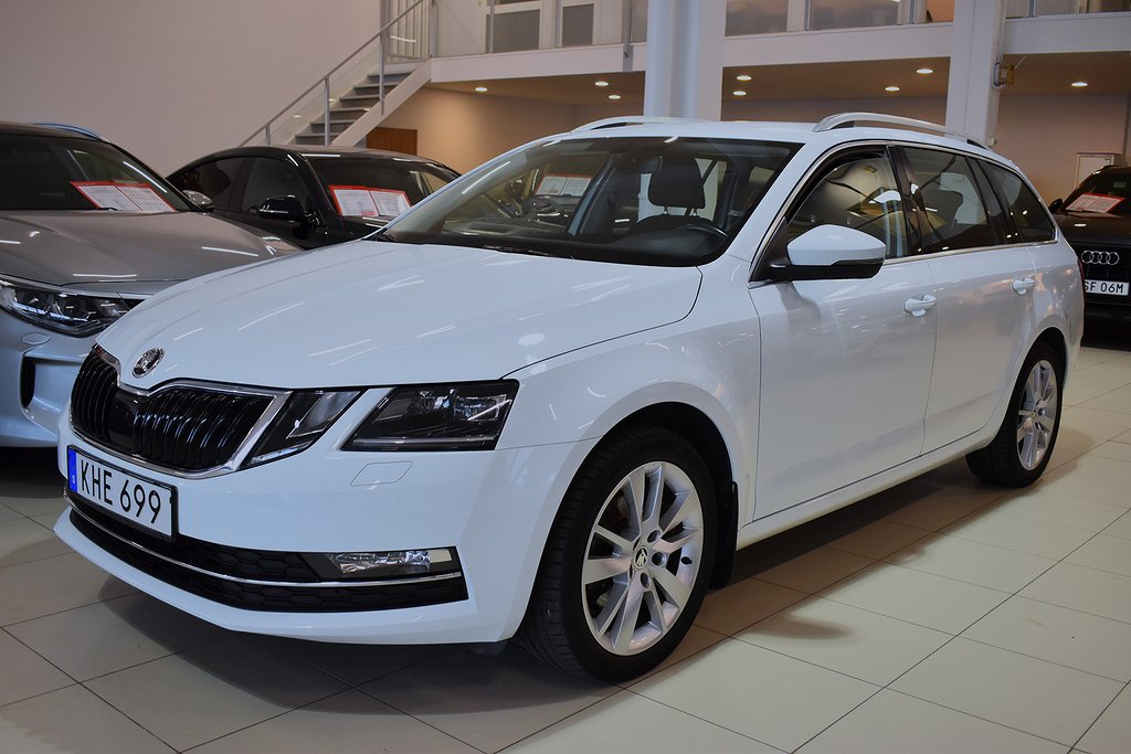 Skoda Octavia Kombi 1.0 TSI Style Värm Drag Rattvärme LED Euro 6