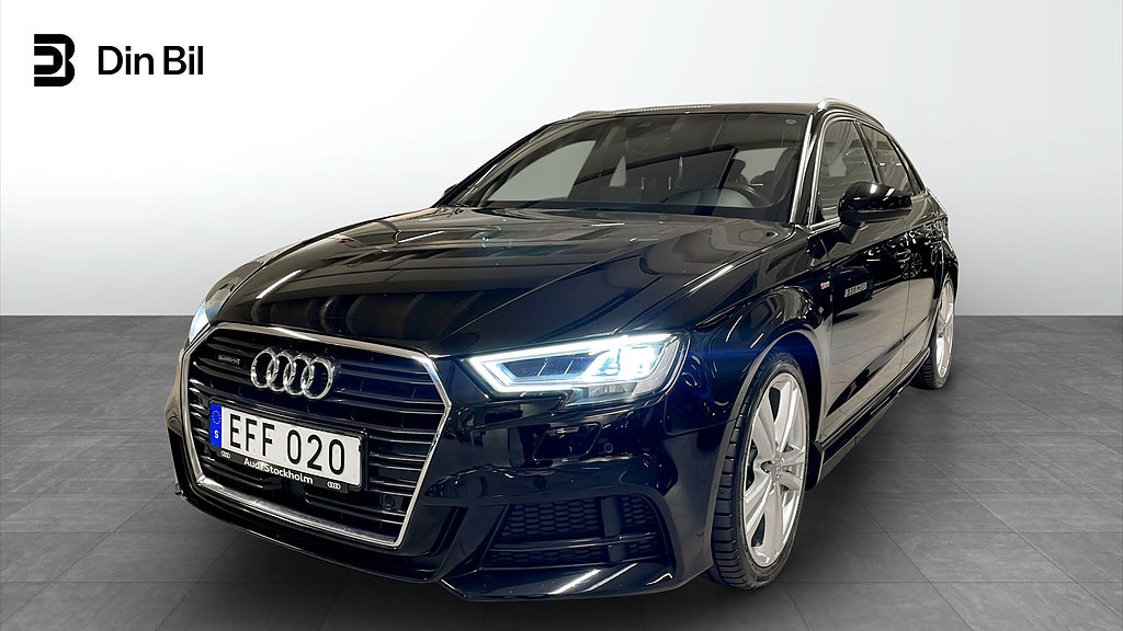 Audi A3 Sportback 2.0 TDI 184HK quattro Drag/Värmare S-Line