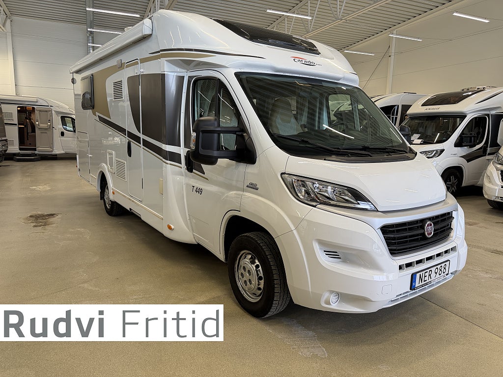 Carado T 449 *Queenbed*3500kg*Solcell* 