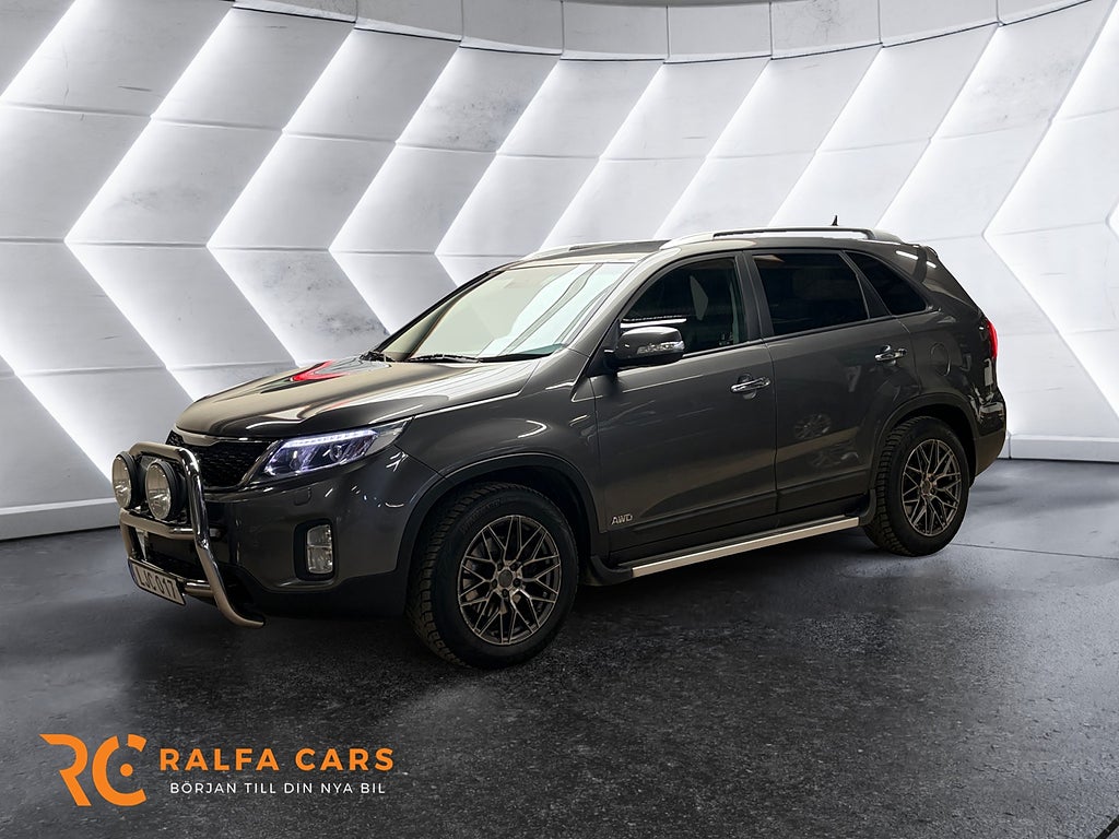 Kia Sorento 2.2 CRDi 4WD 7-sits Drag Kamera Kupevärmare Ny servad 