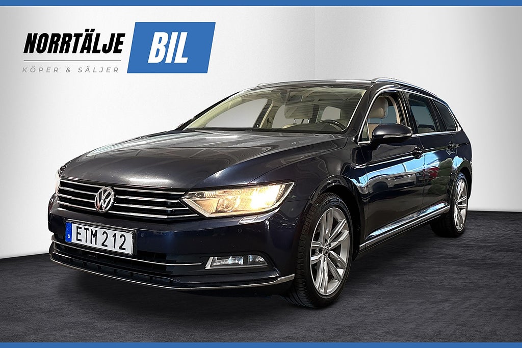 Volkswagen Passat TDI 190HK 4M NAV VÄRMARE NYBES KAMREM BYTT