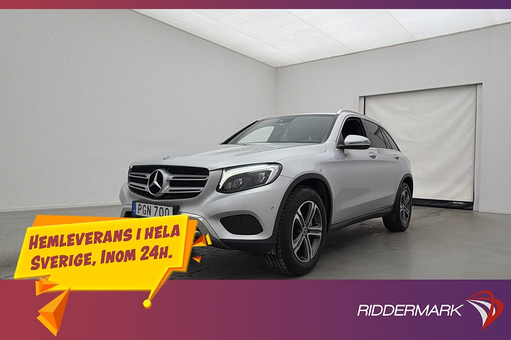 Mercedes-Benz GLC d 4M 170hk Burmester Värmare Kamera Drag
