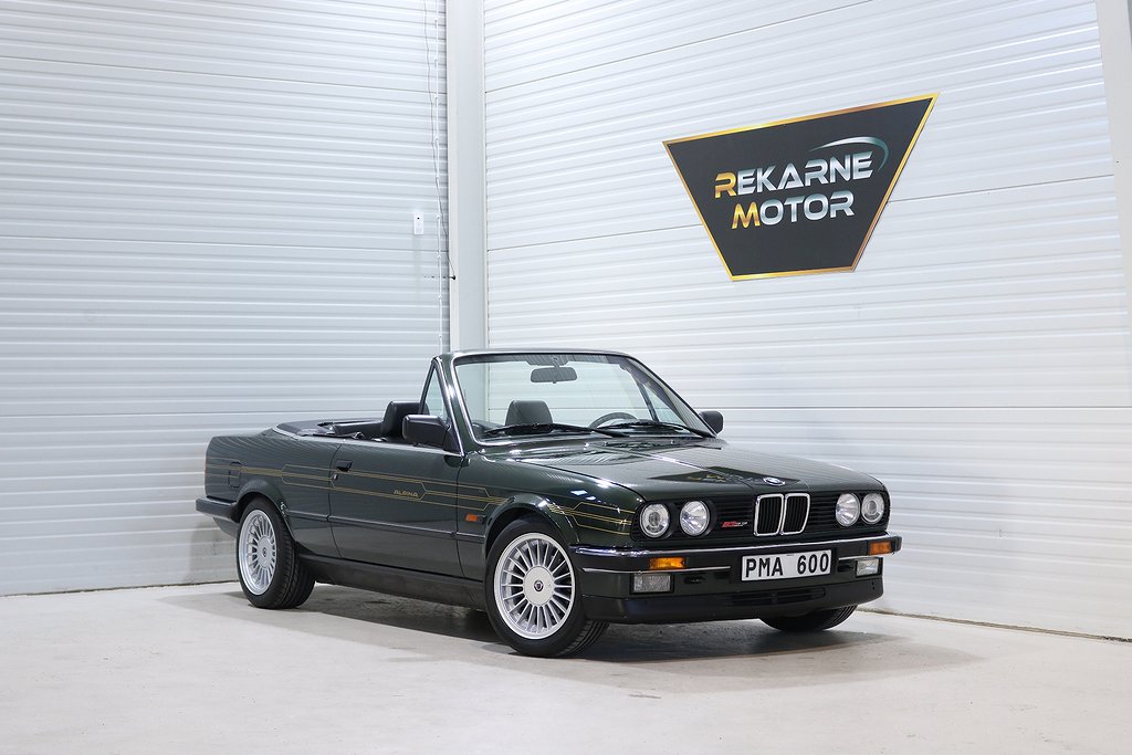 BMW 325 i E30 Cabriolet "Alpina Replica" 170hk | Samlarbil