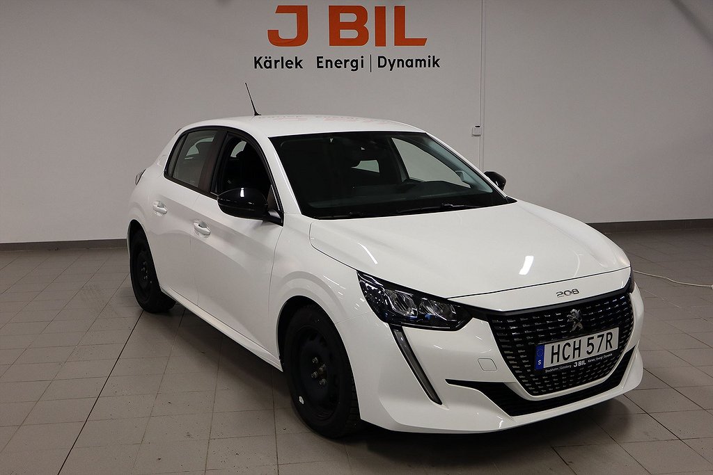 Peugeot 208 Active 1,2 PureTech 75hk Man - CARPLAY