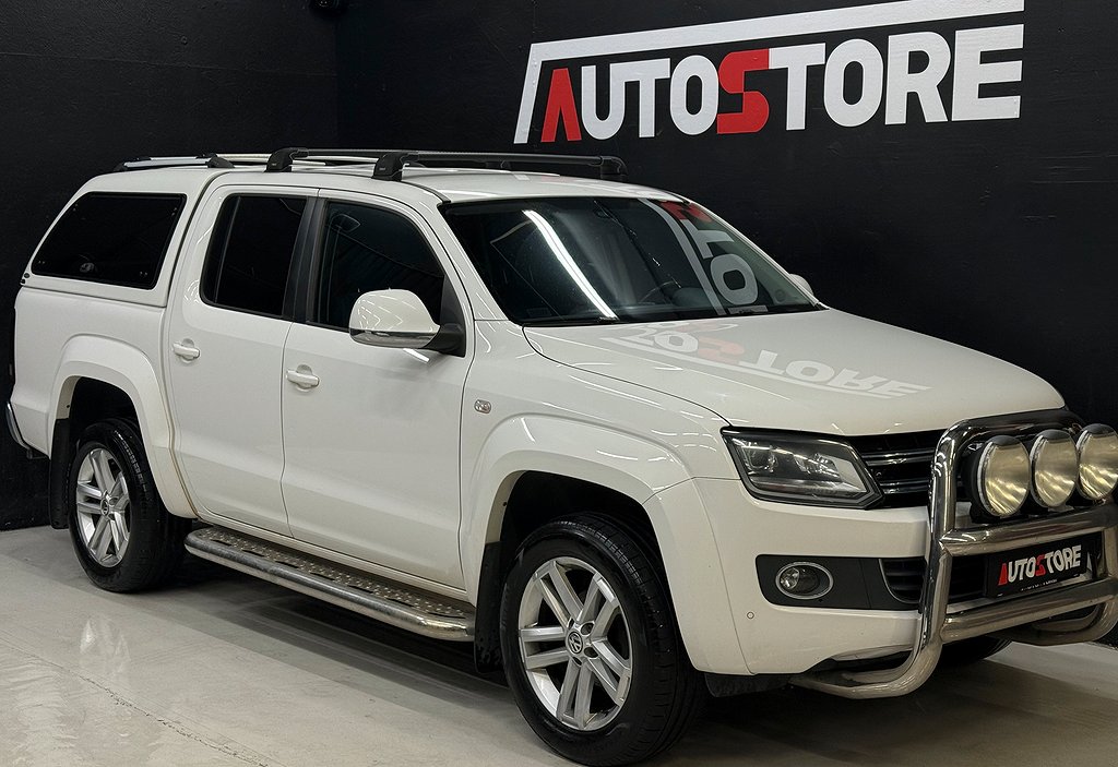 Volkswagen Amarok 2.0 TDI 4M High Alpha Kåpa Värm B-kam Navi Euro 5